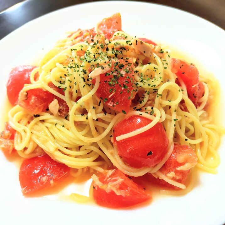 蒟蒻効果で トマトとツナのヘルシー冷製パスタ レシピ 作り方 By しーちゃんママ 楽天レシピ 蒟蒻効果で トマトとツナのヘルシー冷製パスタ レシピ 作り方 By しーちゃんママ 楽天レシピ